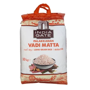 India Gate Palakadan Vadi Matta Rice 10kg